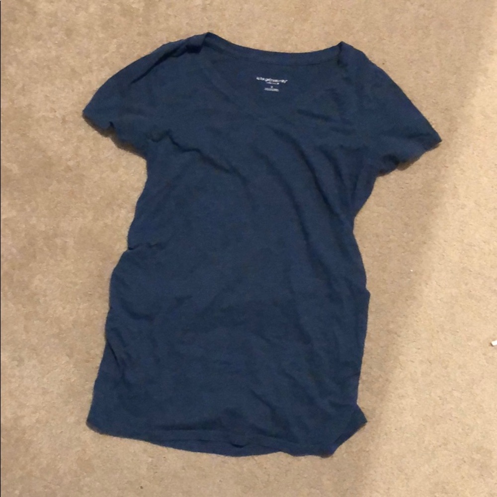 Royal blue small maternity shirt like new